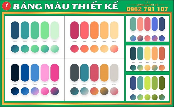 Mã màu thiết kế Logo
