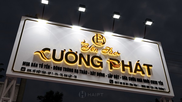 Diễn Họa 3D LOGO Bảng Hiệu Quảng Cáo Đẹp Gía Rẻ Uy Tín Quận Bình Thạnh