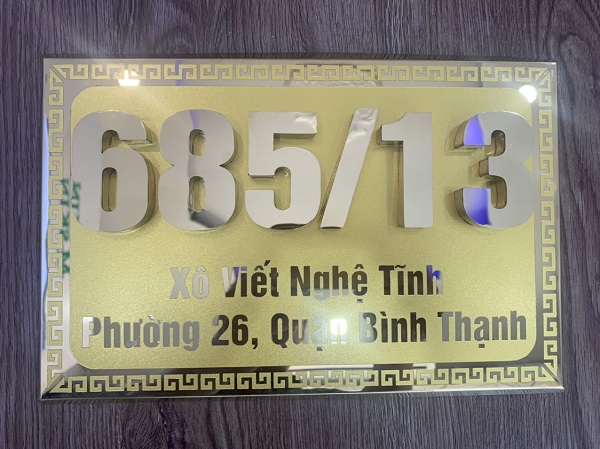 Làm bảng hiệu công ty inox 304 gia rẻ
