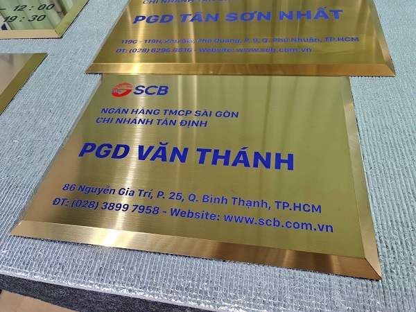 Làm Bảng Hiệu Công Ty Quận Bình Thạnh | 60 Mẫu Bảng Mica - Số Nhà Đẹp-25