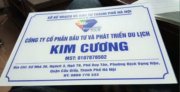 Làm Bảng Hiệu Công Ty Quận Bình Thạnh | 60 Mẫu Bảng Mica - Số Nhà Đẹp-55