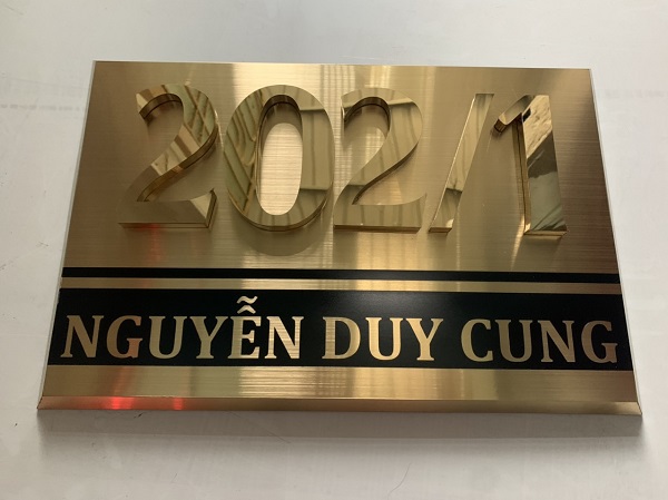 Làm Bảng Hiệu Công Ty Quận Bình Thạnh | 60 Mẫu Bảng Mica - Số Nhà Đẹp-58