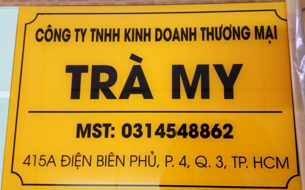 Làm Bảng Hiệu Công Ty Quận Bình Thạnh | 60 Mẫu Bảng Mica - Số Nhà Đẹp-49